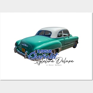 1952 Chevrolet Styleline Deluxe 2 Door Sedan Posters and Art